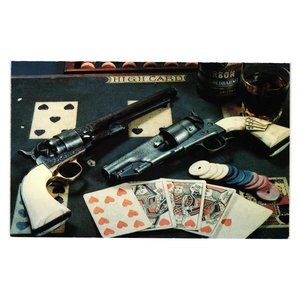 Vintage Postcard Collection Weaponry Gun Museum Harolds Club Reno
